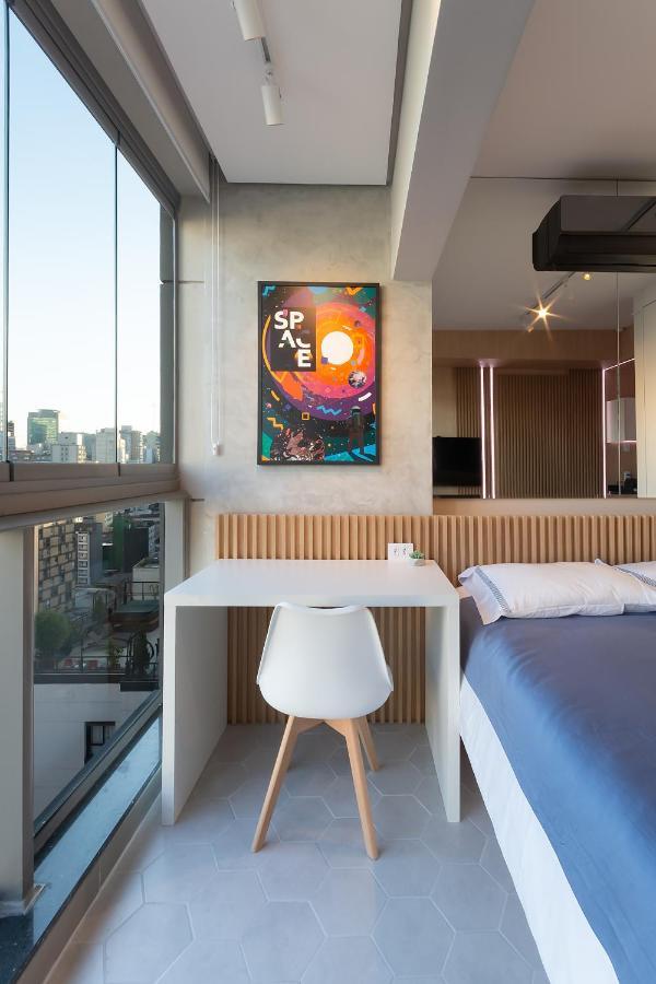 Studio Automatizado Luxo Andar Alto São Paulo Luaran gambar